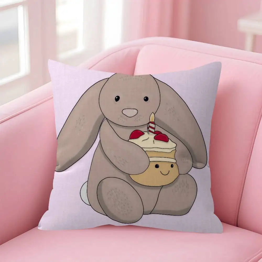 Hoppity Cake Cuddle Cushion Cover