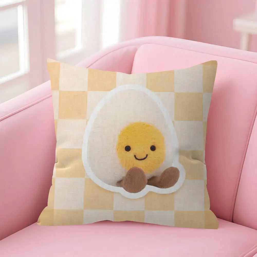 Sunny Side Up Cushion Cover